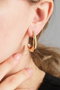 Heliophilia Silver Pendientes Gld - Aykup Dorados con Circonio